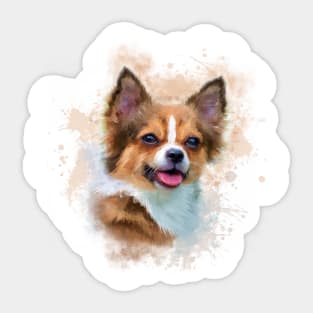 Pomeranian. Sticker